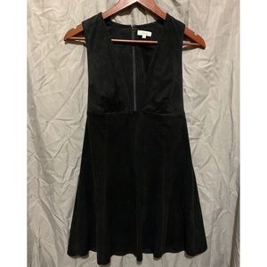 Aritzia Wilfred Montbrun Suede Dress